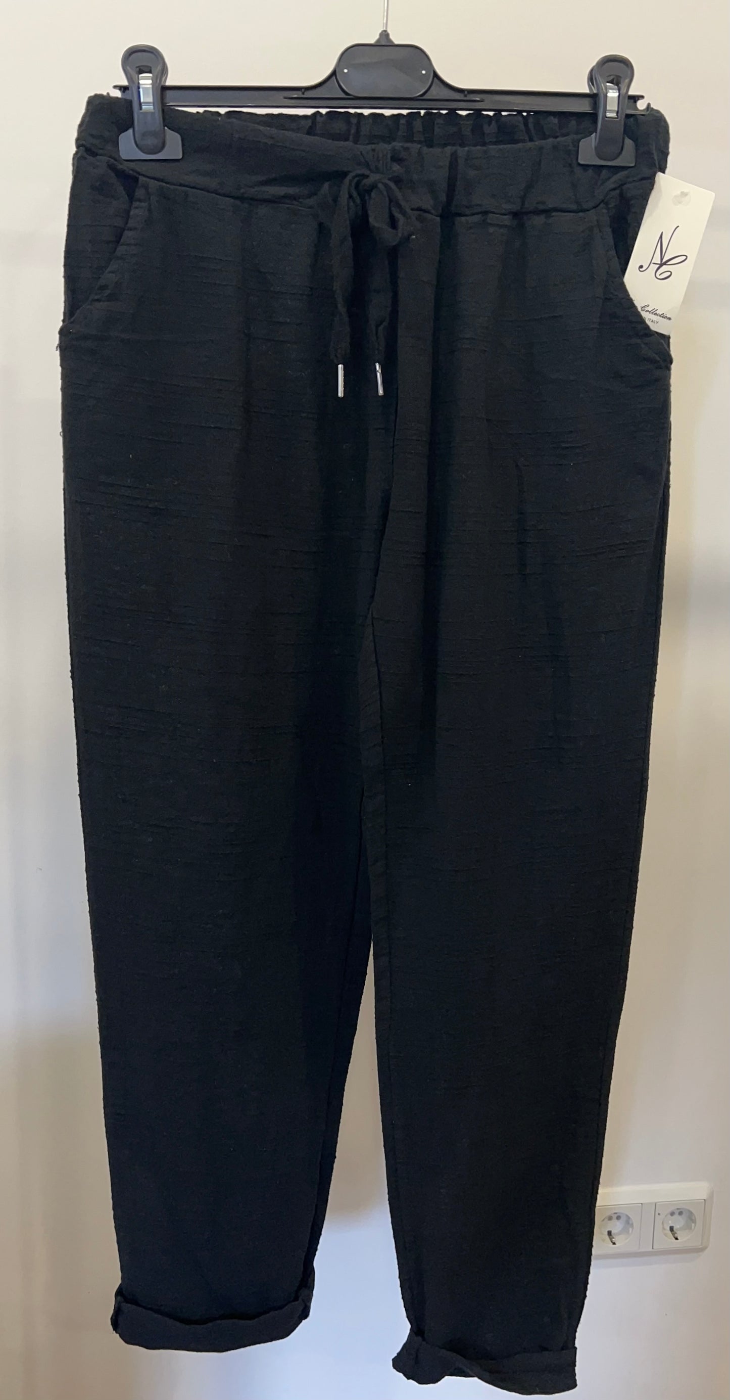 Zweiteiler Leinenhose