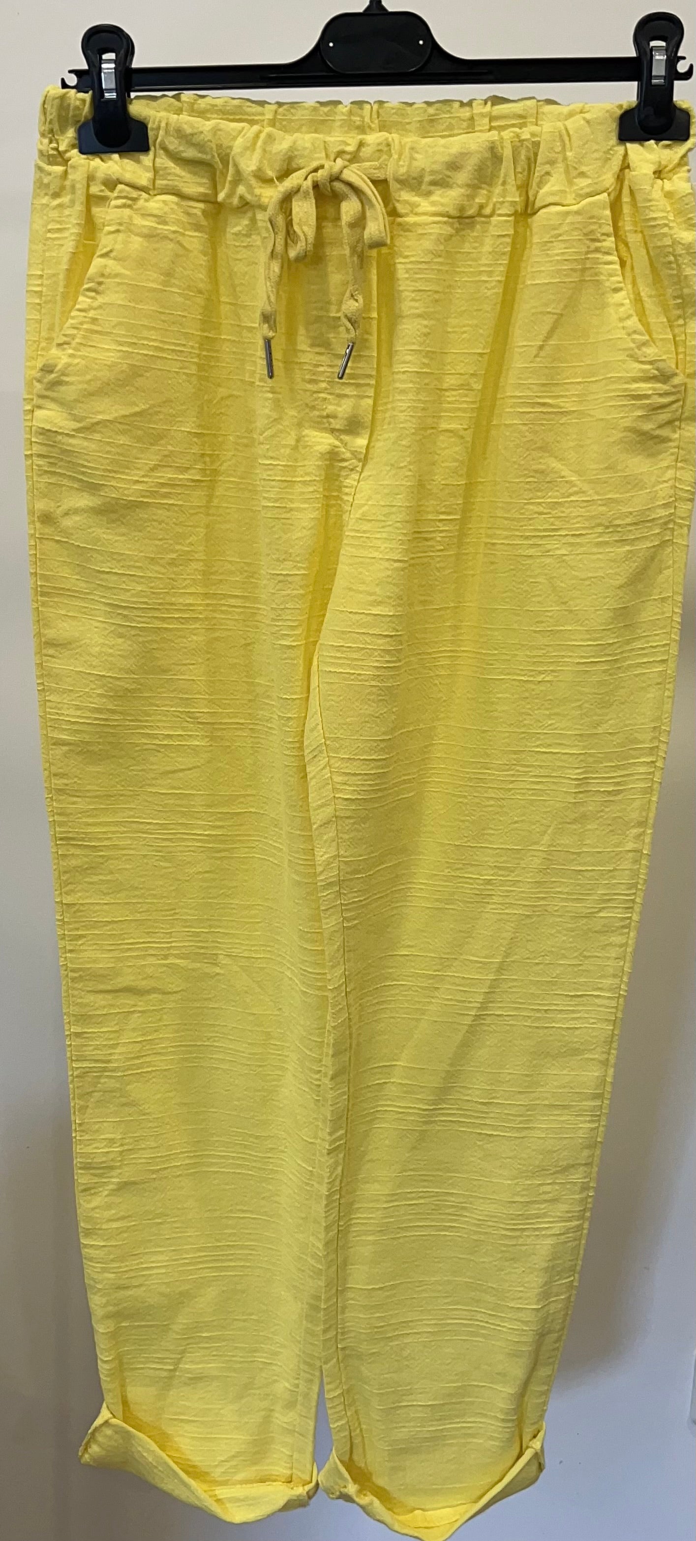 Zweiteiler Leinenhose