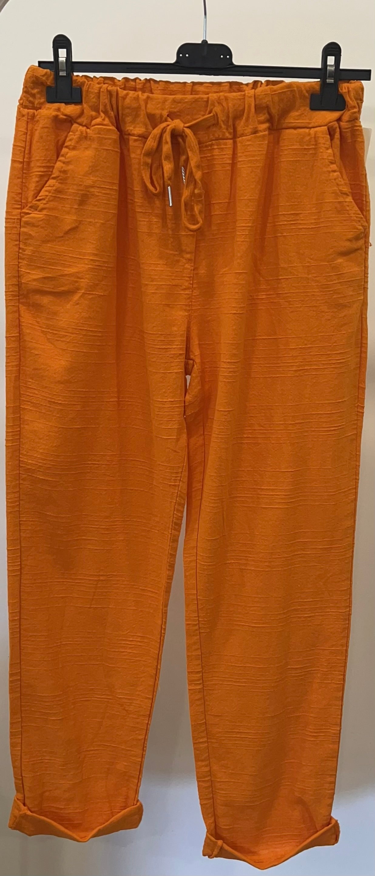 Zweiteiler Leinenhose