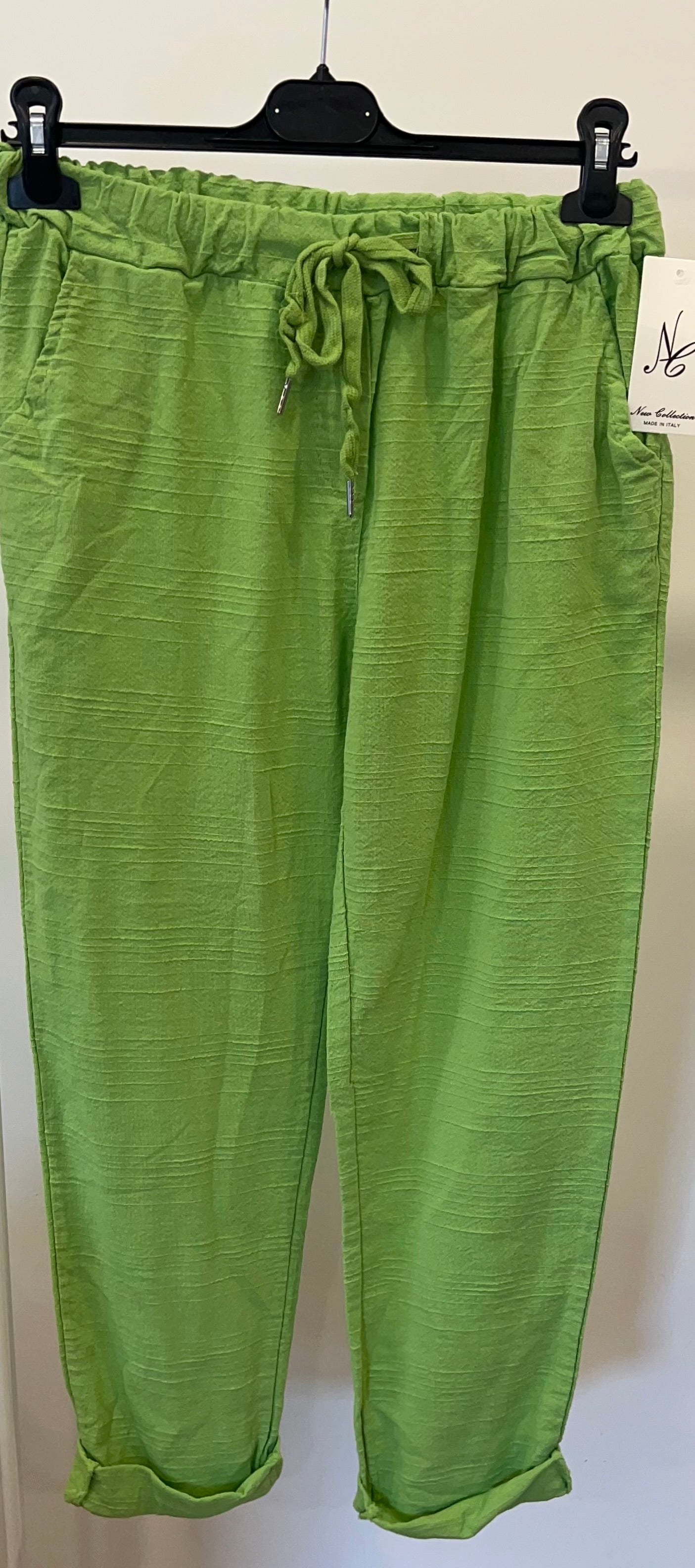 Zweiteiler Leinenhose