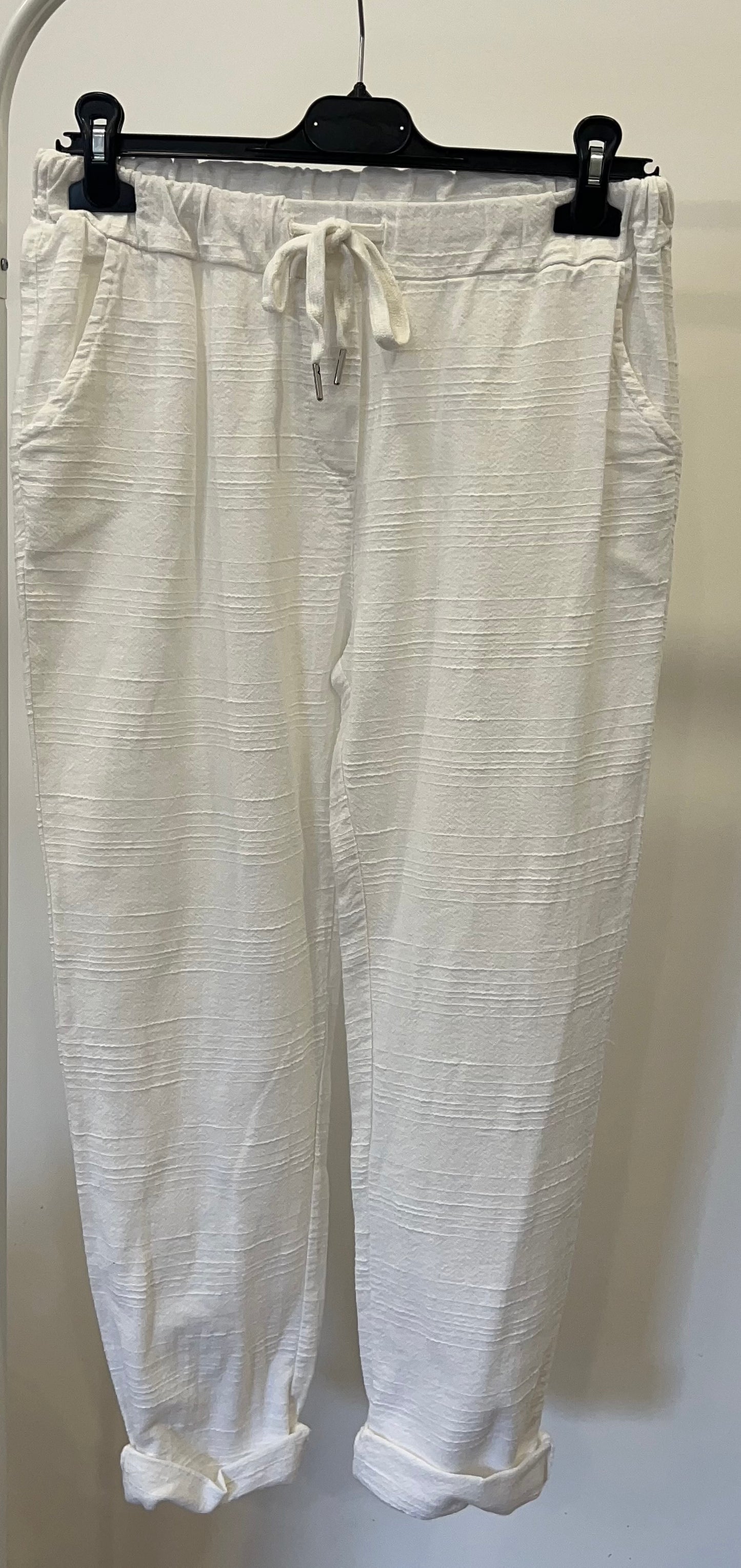 Zweiteiler Leinenhose
