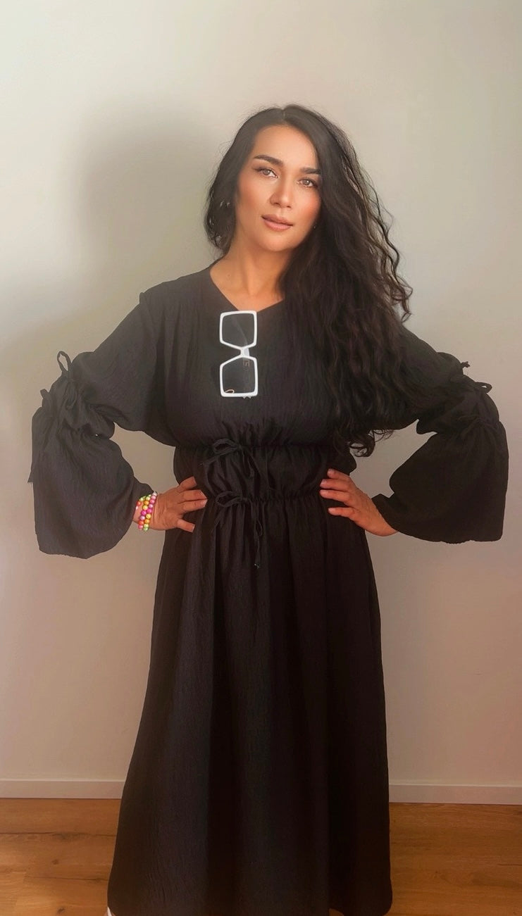 Kleid mit Ärmeln