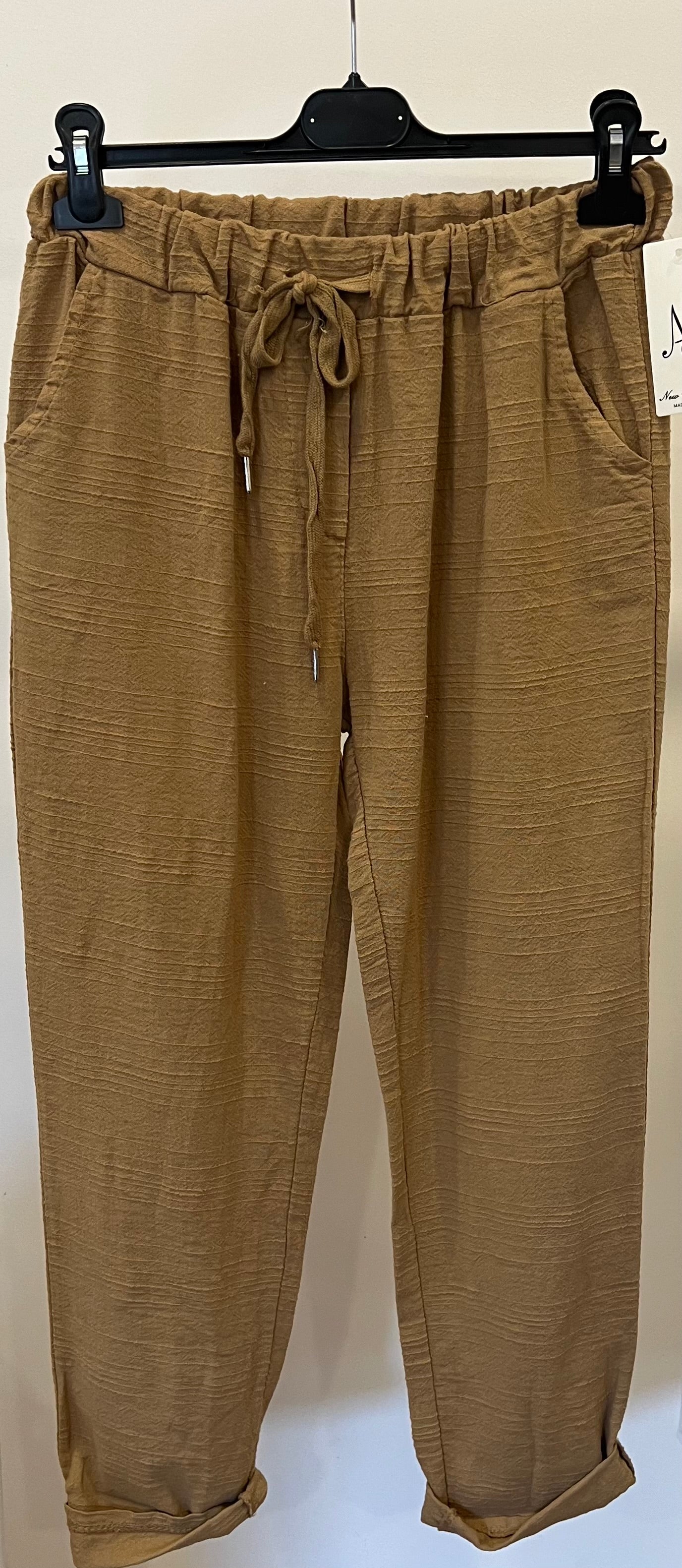 Zweiteiler Leinenhose